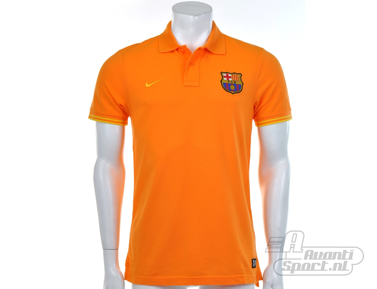 Avantisport - Nike - Fc Barcelona Authentic Short Sleeve Gs Polo - Fc Barcelona Polo