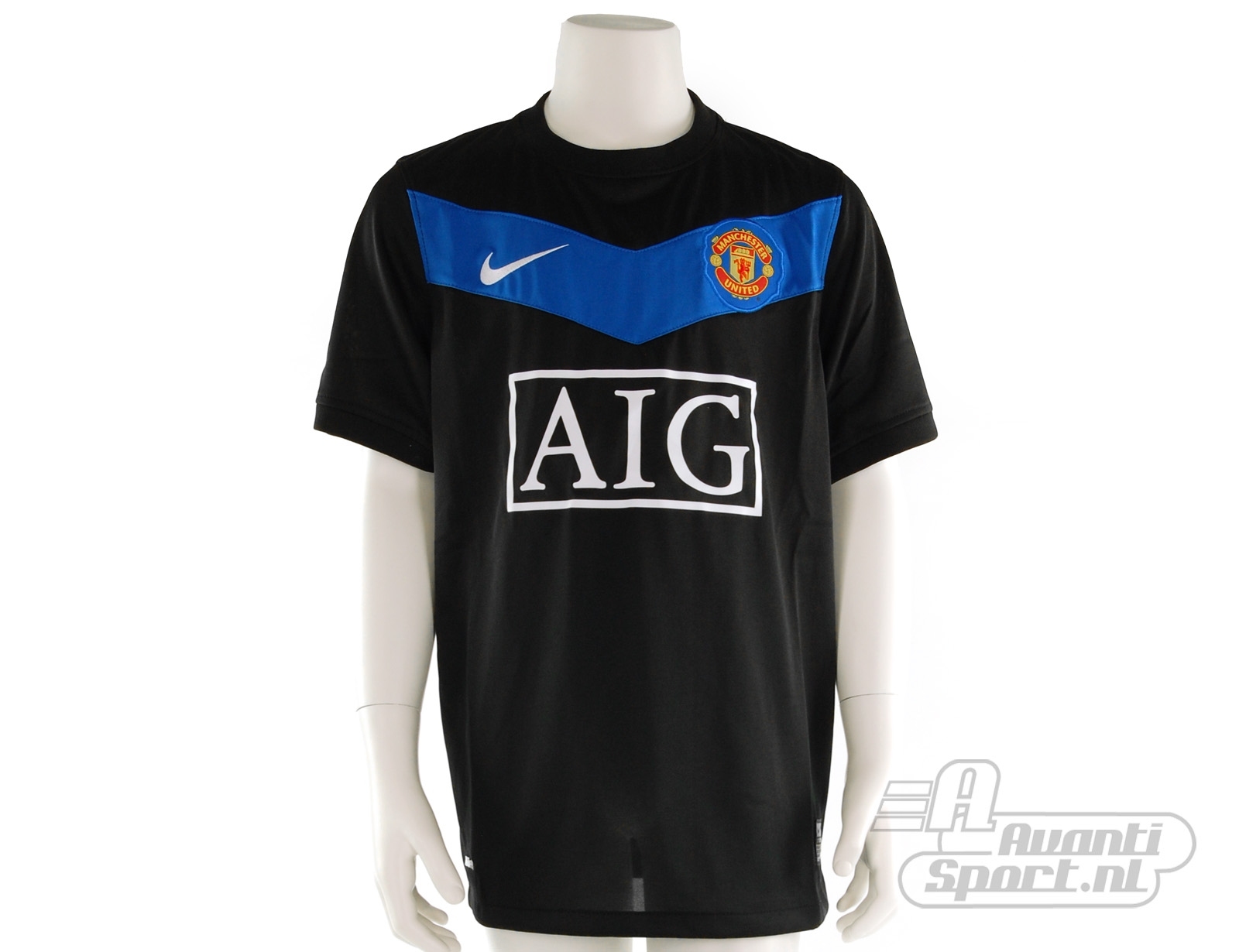 Avantisport - Nike - Manchester United Boys Away Jersey - Black/blue
