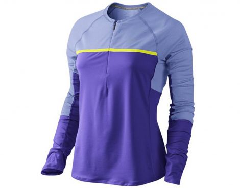 Avantisport - Nike - Sphere Dry Long Sleeve Half-Zip  - Running Shirts