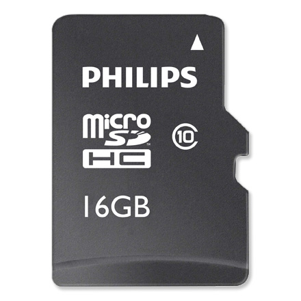 Blokker - Philips Class 10 MicroSD-kaart 16 GB