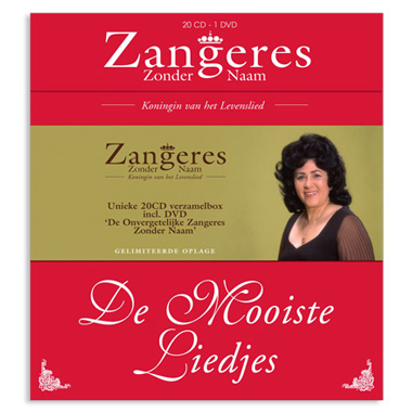 Blokker - Zangeres Zonder Naam - De Mooiste Liedjes (20CD+DVD) (Limited Edition)