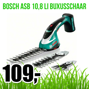 Bobshop - Bosch ASB 10,8 LI Buxusschaar
