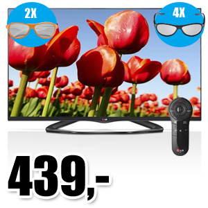 Bobshop - "LG 32LA6608 3D Smart Led televisie"