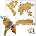 Bol.com - Kras Wereldkaart - Scratch Map