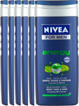 Bol.com - Nivea For Men Energy Douchegel - Voordeelverpakking