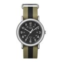 Bol.com - Timex T2p236 Weekender Slip Through - Horloge - 30 Mm - Groen