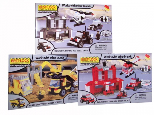 Buy This Today - 8 Modellen Bouw En Constructie Speelgoed (Past Op Lego).