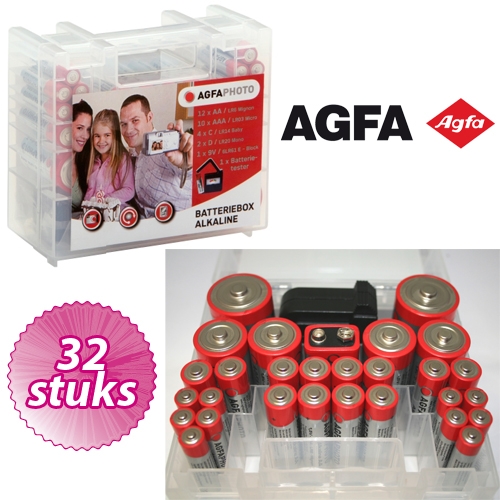 Buy This Today - Agfa  Alkaline Batterijen Box