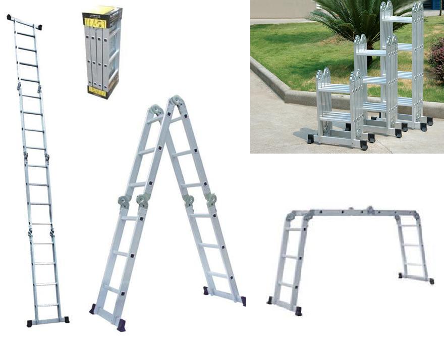 Buy This Today - Aluminium Ladder Multi Purpose Met Gratis Steigerplanken