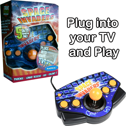 Buy This Today - Buythistoday Europe - Arcade Legends - Space Invaders - Plug N Play Tv Game