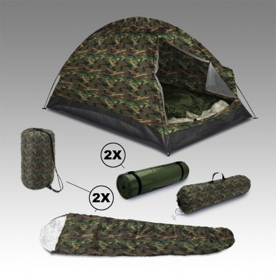 Buy This Today - Buythistoday Europe - Complete 5 Delige Camouflage Kampeerset