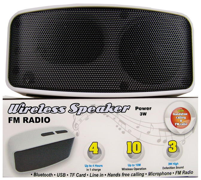 Buy This Today - Compacte Bluetooth speaker met radio - megageluid