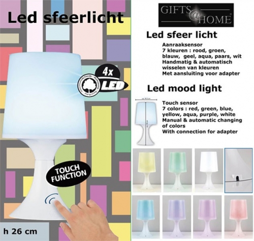 Buy This Today - Prachtige Led Touch Moodlamp Metropol Vanaf 17,50 En Gratis