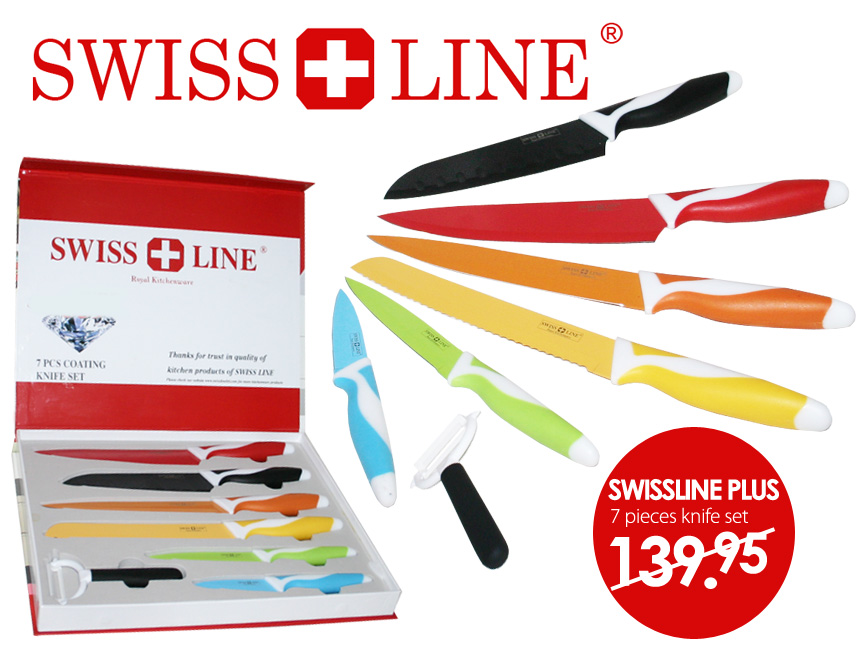 Click to Buy - 7-delige Swiss-Line Messenset