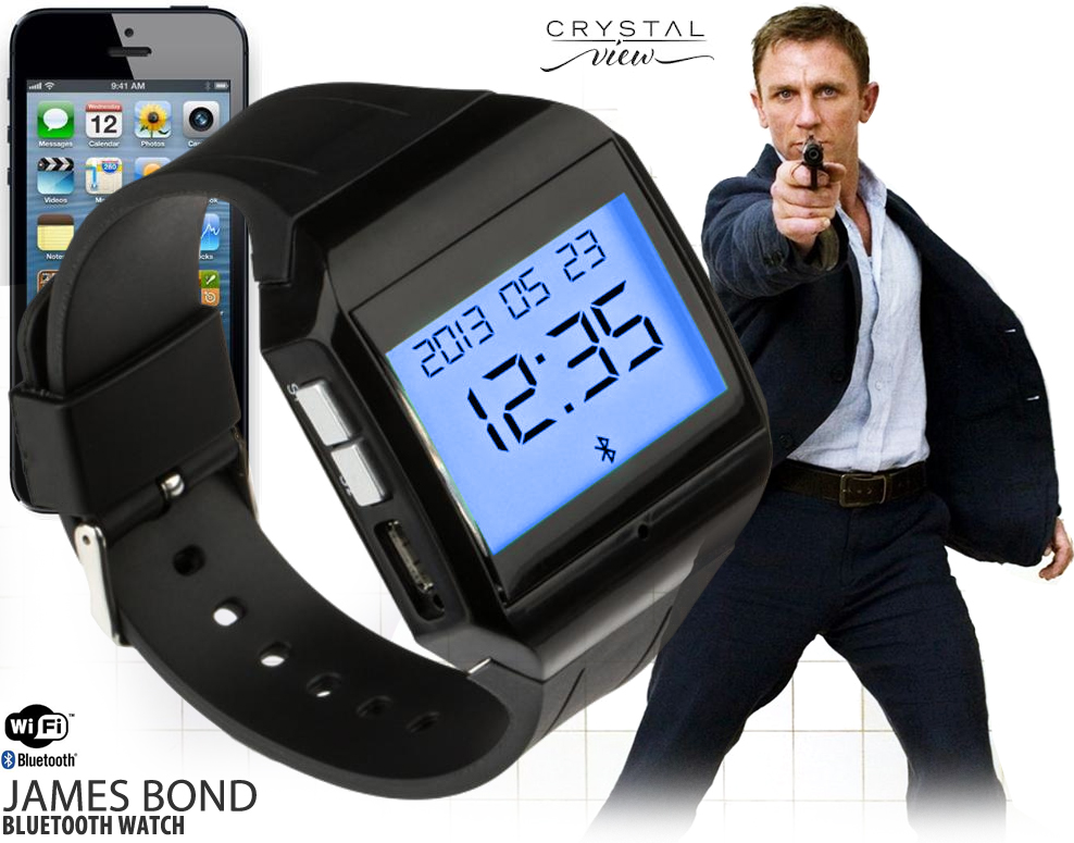 Click to Buy - Bluetooth e-Watch (Crystal View)