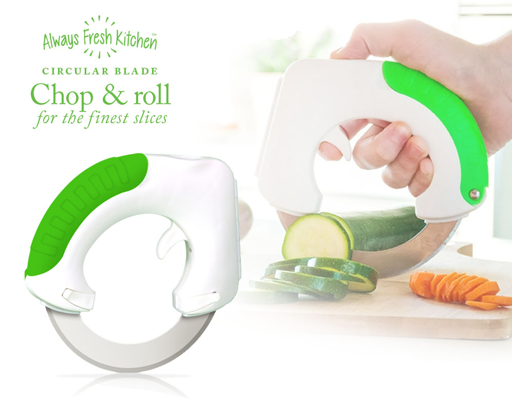 Click to Buy - Chop and Roll - Cirkelvormig Mes