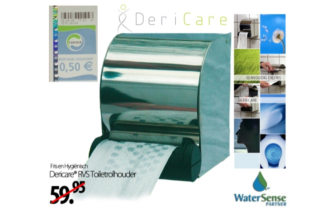 Click to Buy - DeriCare RVS Toiletsysteem