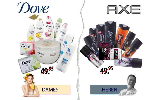 Click to Buy - Dove XXL Pakket / AXE XXL Pakket