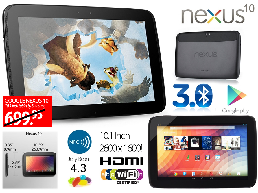 Click to Buy - Google Nexus 10 32GB Tablet
