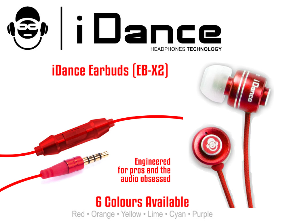 Click to Buy - iDance EB-X2 in Ear Headphones