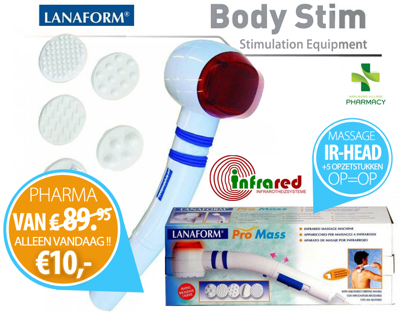 Click to Buy - Infrarood Massagetoestel Pharma ProMass