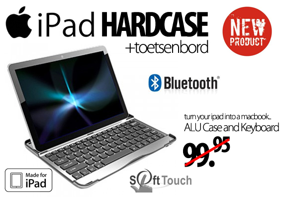 Click to Buy - iPad 2/3/4 Toetsenbord Case