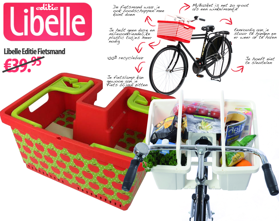 Click to Buy - Libelle Fietsmand Limited Edition