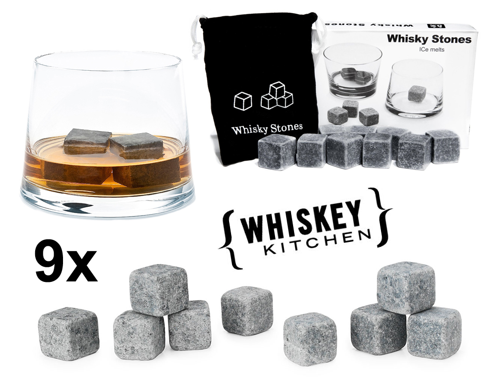 Click to Buy - Original Whiskey Stones (Stenen IJsblokjes)