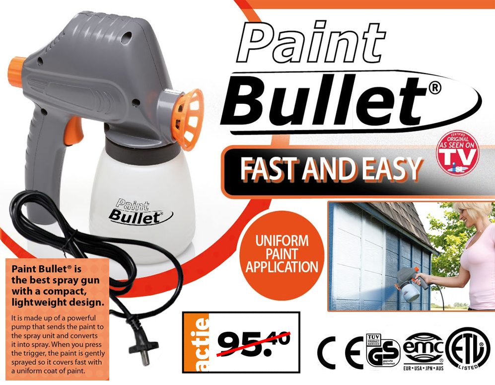 Click to Buy - Paint Bullet Verfspuitsysteem - Original