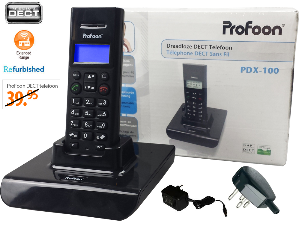 Click to Buy - Profoon DECT Telefoon (Refurbished)