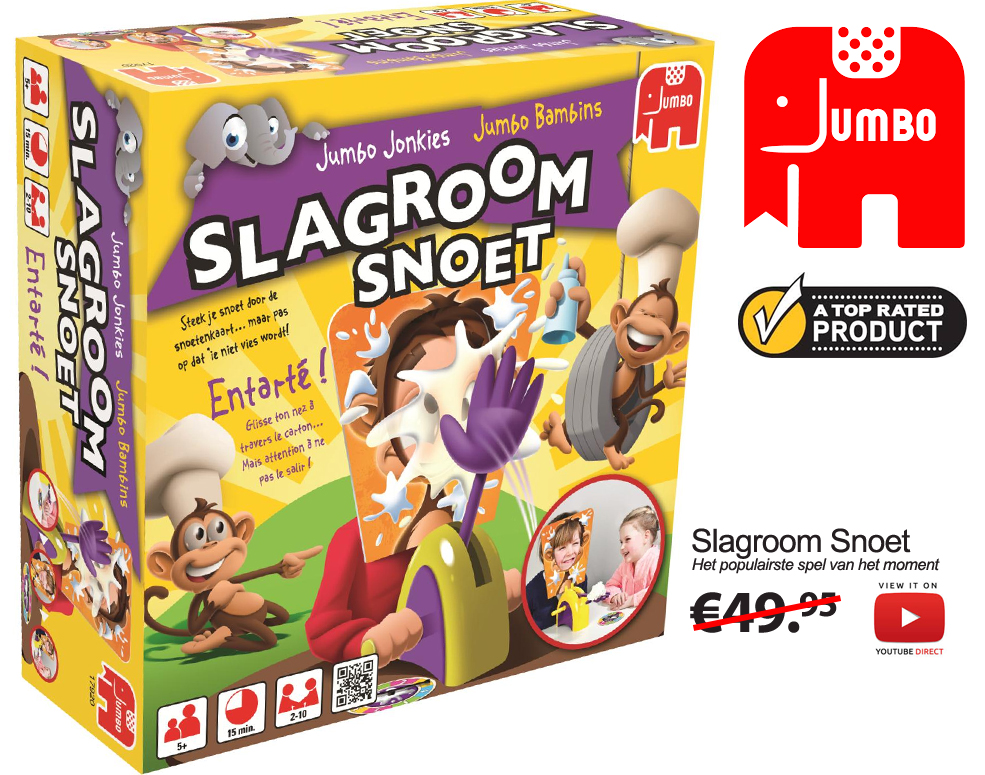 Click to Buy - Slagroom Snoet van Jumbo ** OP=OP **