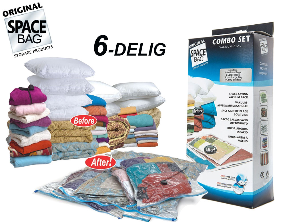 Click to Buy - Space Bag Combo (6-delig)