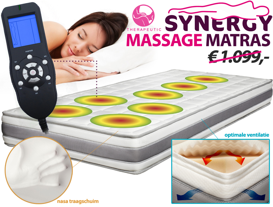 Click to Buy - Synergy NASA Massage Matras