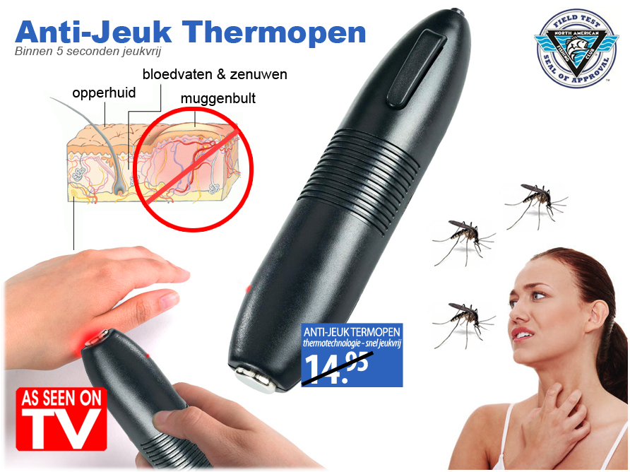 Click to Buy - Thermo Anti-Muggenbeet Pen