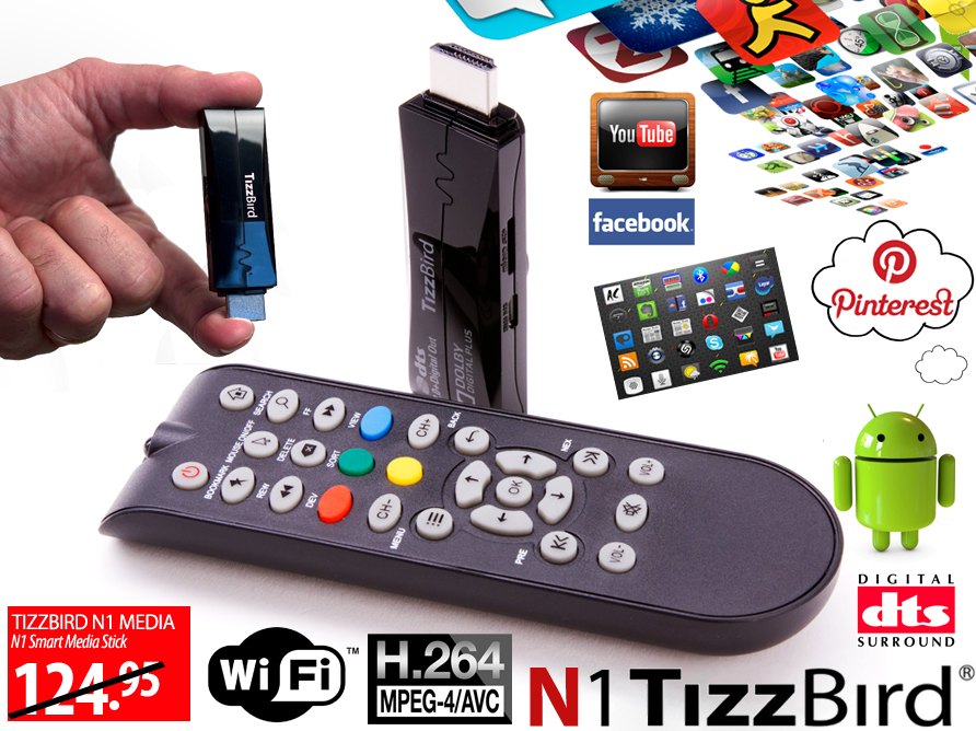 Click to Buy - Tizzbird N1 Smart Mediaspeler