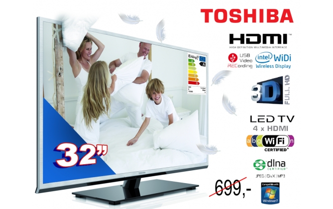 Click to Buy - Toshiba 32TL933G - 3D LED TV