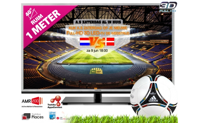 Click to Buy - Toshiba 3D LED TV 40inch (1m!) FULL HD