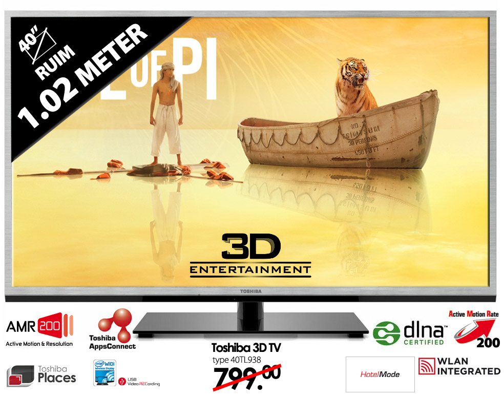 Click to Buy - TOSHIBA 40TL938 3D-LED-SMART-TV