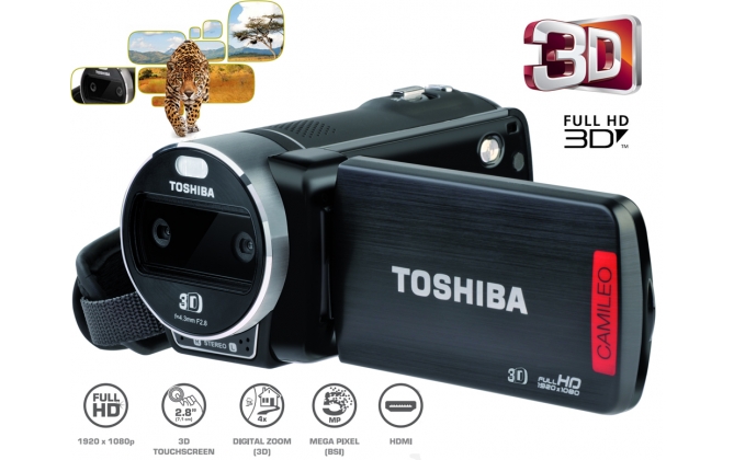Click to Buy - Toshiba Full-HD Z100 3D Camera