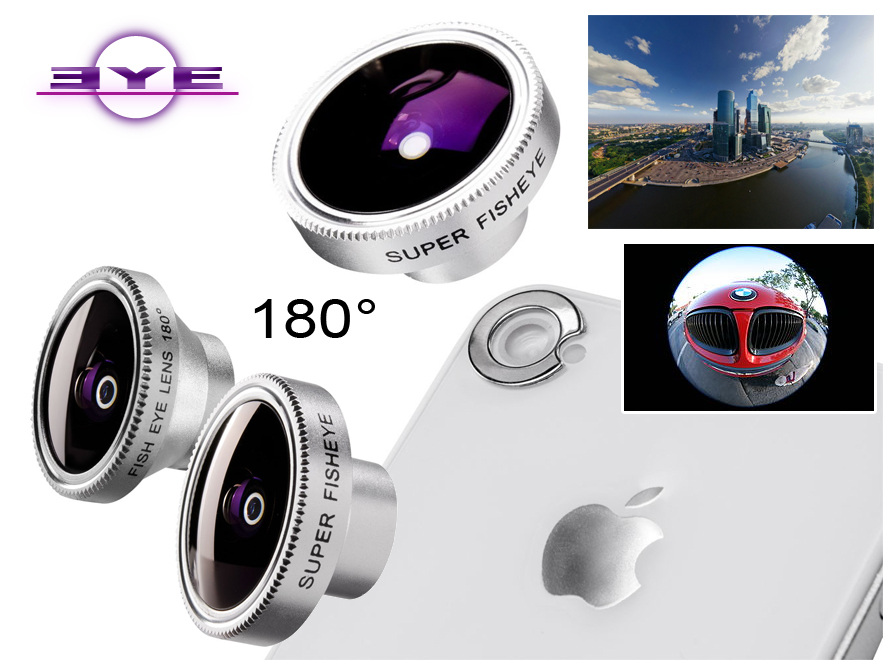 Click to Buy - Universele Magnetische Fish-Eye Lens