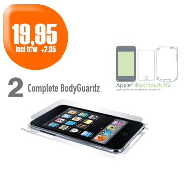 Dagactie - Bodyguardz Bg, Apple Ipod Touch 2G