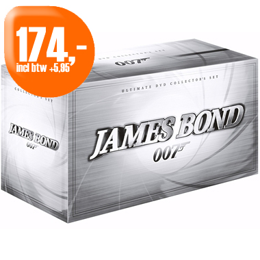 Dagactie - James Bond Collection 44Dvd