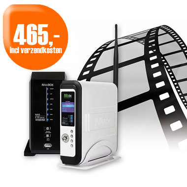 Dagactie - Mvix - Movie Pack Mediastreamer + Harddisk