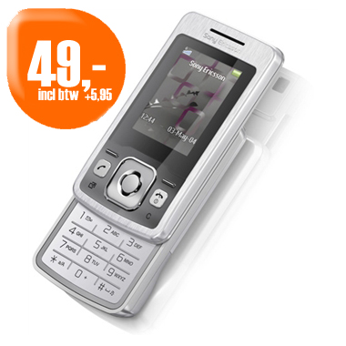 Dagactie - Sony Ericsson T303i Prepaid Kpn