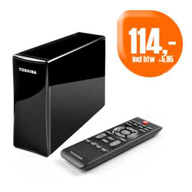 Dagactie - Toshiba Store Tv 500Gb