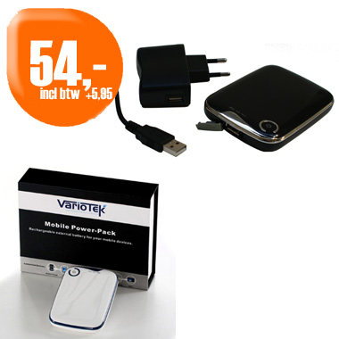 Dagactie - Variotek Vt-pp-320 Mobile Power Pack 18,5 Watt