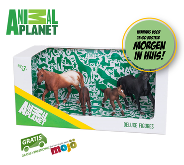 Dagknaller - Animal Planet - Handgeschilderde Paarden Set!