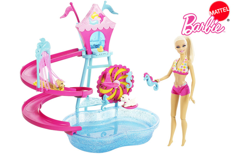 Dagknaller - Barbie Puppy Water Park