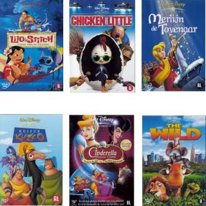 Dagknaller - Disney Dvd Pakket 3 Dvd\'s