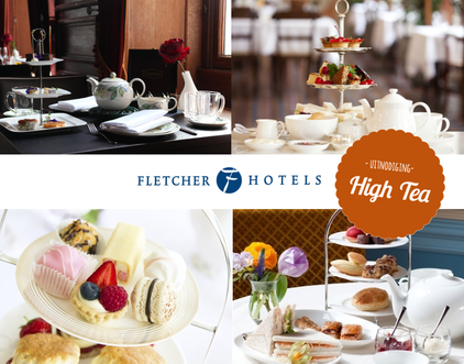 Dagknaller - Fletcher Hotels - High Tea Voor 2 Personen